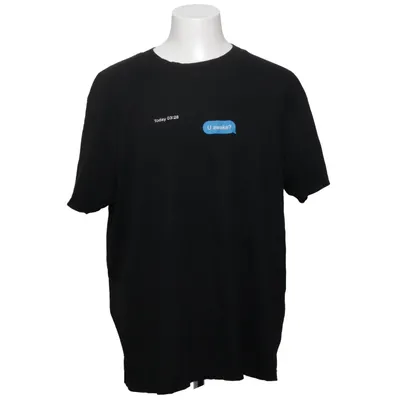 T-shirt (Zwart) van Night Addict Katoen
