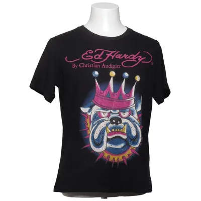 T-shirt (Noir, Multicolore) de Ed Hardy by Christian Audigier Coton