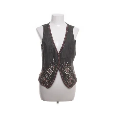 Vest (Gray, Multicolored) from Orna Farho Acetate