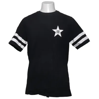 T-shirt (Zwart, Wit) van Drop Dead Katoen