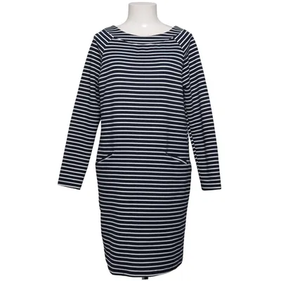 Jurk (Blauw, Wit) van G.Ricceri Polyester