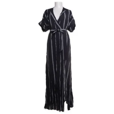 Wikkeljurk (Blauw, Meerkleurig) van Dagmar Katoen, Polyamide, Viscose