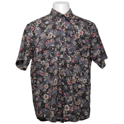 Chemise à manches courtes (Bleu, Multicolore) de Berga Coton