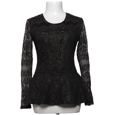Peplum top (Black, Gold) from Dry Lake