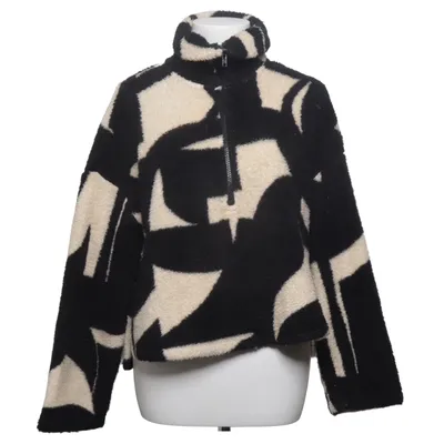 Fleece trui (Zwart, Beige) van Monki Polyester