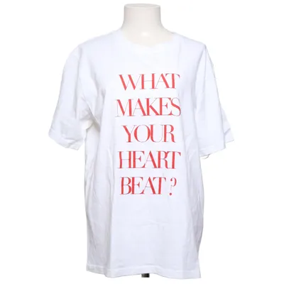 T-shirt (White, Red) from Giorgio Armani Beauty Organic cotton