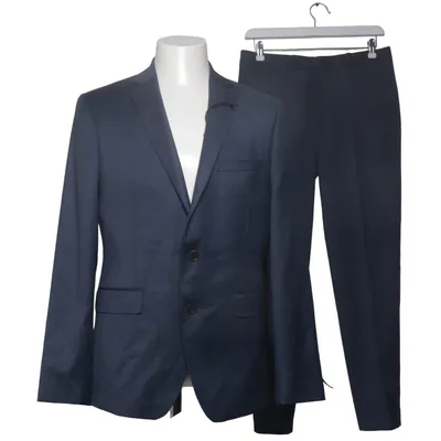 Suit (Blue) from Garant Elastane, Polyester, Viscose, Wool