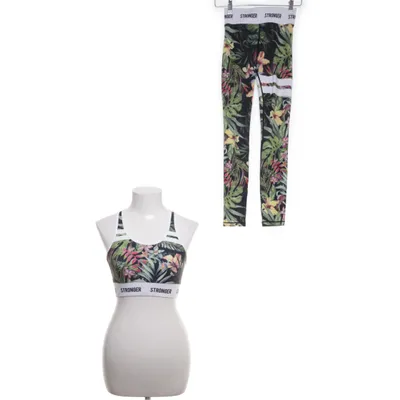 Trainingsset (Groen, Meerkleurig) van Stronger Polyester, Elastaan