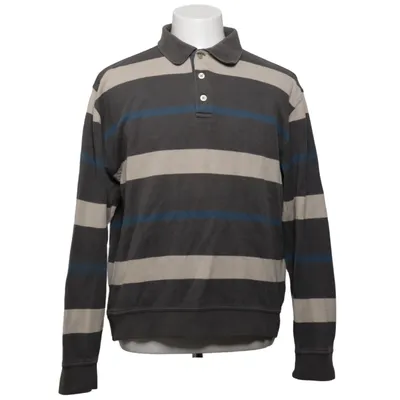 Rugbytröja (Grå, Beige, Blå) från Peter Fitch Bomull