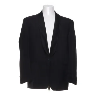 Smokingkavaj (Svart) från Mansfield Polyester, Viskos, Ull