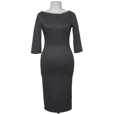 Kleid (Grau, Schwarz) von Pink Polyester, Wolle