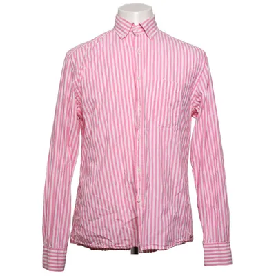 Buttondown-skjorta (Rosa, Vit) från Klercker Bomull