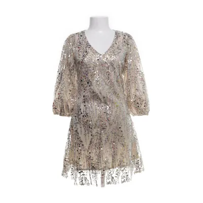 Klänning (Beige, Flerfärgad) från Neo Noir Polyester