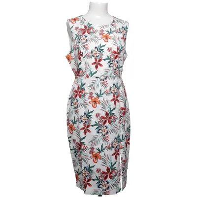Klänning (Vit, Flerfärgad) från Camaïeu Bomull, Polyester