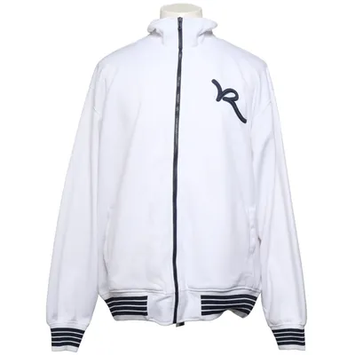 Træningsjakke (Hvid, Sort) fra Rocawear Bomuld, Polyester