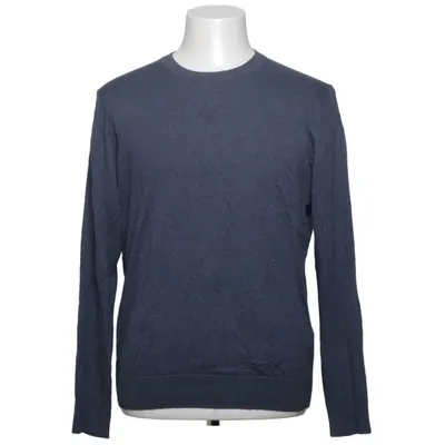 Pull-over (Bleu) de Zara Man Basic Cachemire, Coton