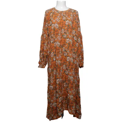 Robe longue (Multicolore, Orange) de Indiska Viscose