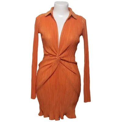 Dress (Orange) from Missy Empire Polyester