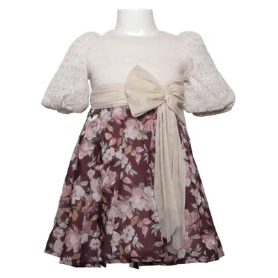 Dress (White, Purple, Multicolored) from Peppermint