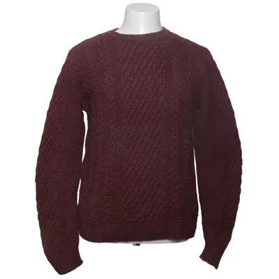 Pull-over (Rouge) de Edwin Acrylique, Coton, Polyamide, Laine