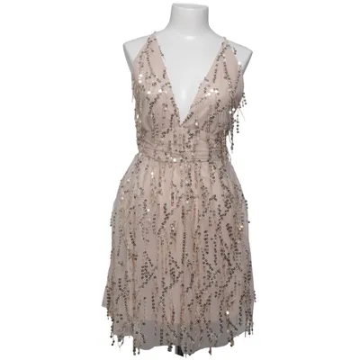 Cocktailkjole (Beige, Guld) fra Loavies Polyester