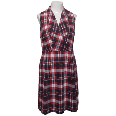 Kjole (Rød, Blå, Hvid) fra Tommy Hilfiger Polyester