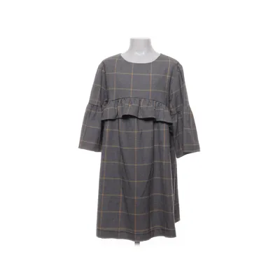 Klänning (Grå, Gul, Vit) från Zara Kids Elastan, Polyester, Viskos