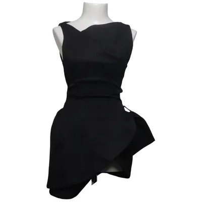 Robe de cocktail (Mugler H&M) de Mugler x H&M Cupro, Laine