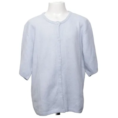 Cardigan (Blue) from KappAhl Elastane, Polyester