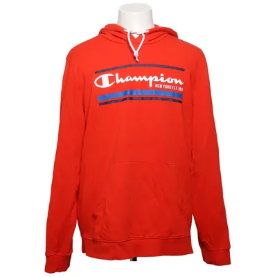Hoodie (Red) from Champion Cotton, Polyester