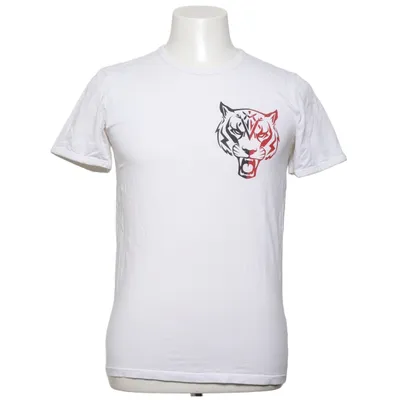 T-shirt (Blanc) de Plein Sport Coton, Élasthane