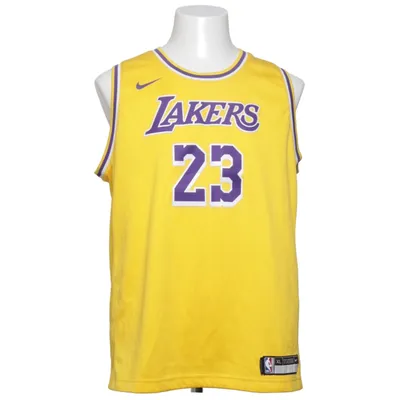 Basketbalshirt (Geel, Lila, Wit) van Nike Polyester