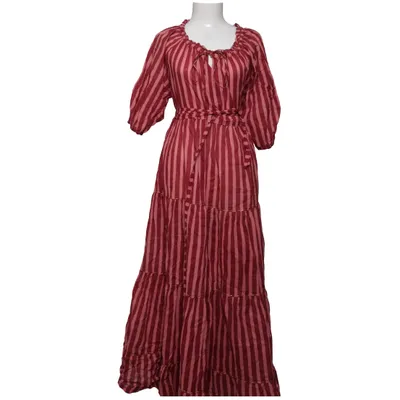 Maxi dress (Red, Pink) from Poppy Field the Label Cotton
