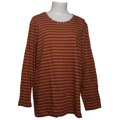 T-shirt à manches longues (Rouge, Jaune) de Gudrun Sjödén Coton biologique