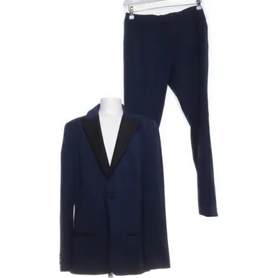Suit (Blue, Black) from Mango Kids Cotton, Elastane, Polyester, Viscose