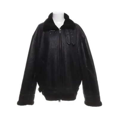 Shearling jacket (Black) from Mennace Polyester, Polyurethane