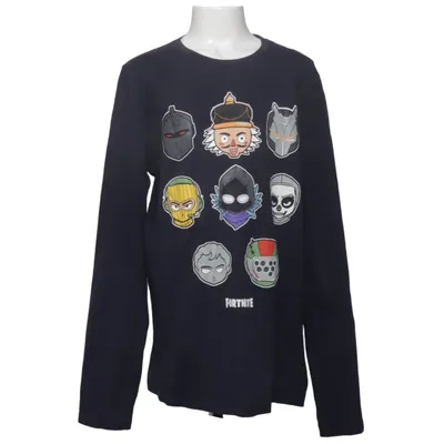 Långärmad t-shirt (Blå) från Fortnite Bomull