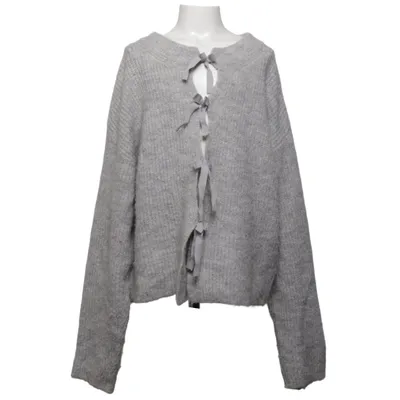 Cardigan (Gris) de Gina Tricot Acrylique, Polyester