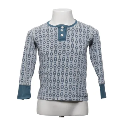 Long sleeve T-shirt (Blue, Beige) from Katvig Cotton, Elastane