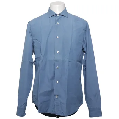 Chemise (Bleu) de Eleventy Coton
