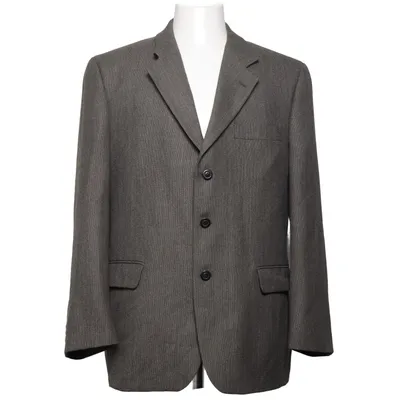 Blazer (Gray) from Jameson Acetate, Polyester, Wool
