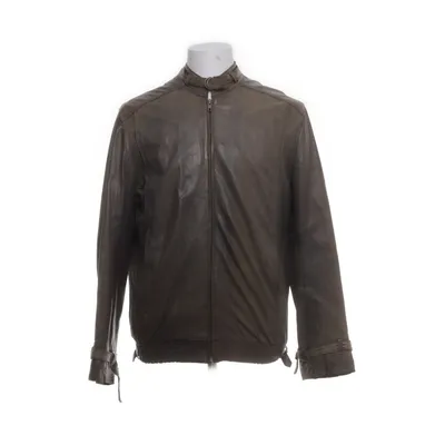Leather jacket (Green) from Cuir Veritable