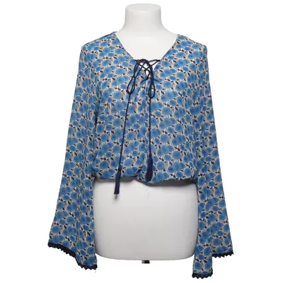 Blouse (Blauw, Wit) van Jaune Rouge Polyester