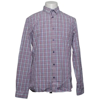 Shirt (White, Red, Blue) from Bläck Cotton