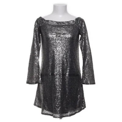 Dress (Gray, Silver) from Boohoo Polyester