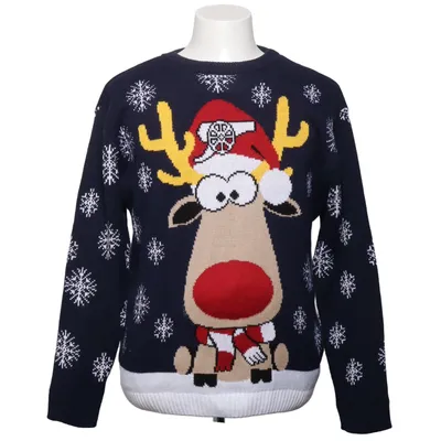 Pull de Noël (Bleu, Multicolore) de Arsenal Acrylique