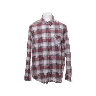 Flannel skjorte (Rød, Hvid, Grå) fra Identic Bomuld, Polyester, Viscose
