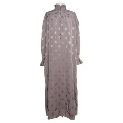 Maxi dress (Beige, Gray) from Sandra Mansour x H&M Viscose