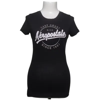 T-shirt (Black) from Aéropostale Cotton, Polyester
