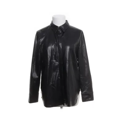 Shirt (Black) from Nanushka Polyurethane, Polyester, Acetate